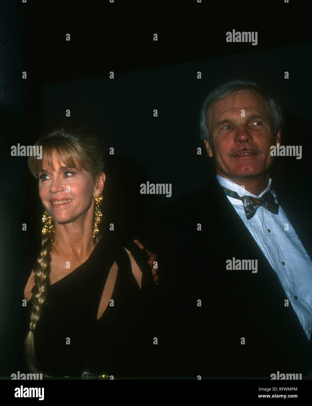 HOLLYWOOD, CA - NOVEMBER 13: Actress Jane Fonda and Ted Turner attend ...