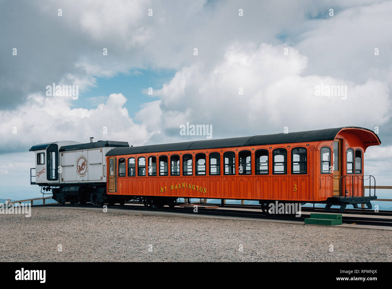 Train to mount washington hi-res stock photography and images - Alamy