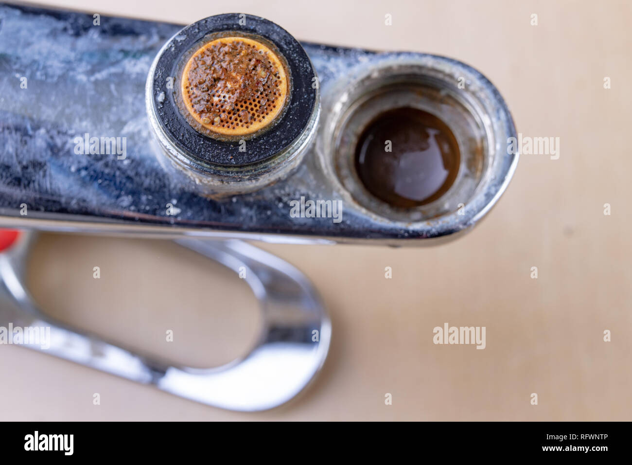 Old Faucet For Repair Used Hydraulic Parts Stock Photo 233520582
