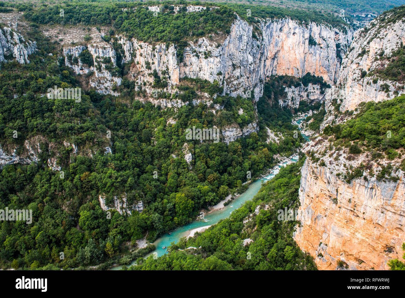 Verdon Gorge (Grand Canyon du Verdon), Alpes de Haute Provence, South of France, France Stock Photo