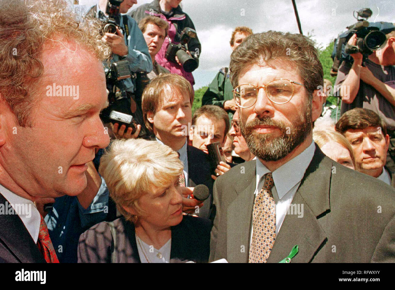 Politics Gerry Adams Martin Mcguinness Hi res Stock Photography And politics-gerry-adams-martin-mcguinness-hi-res-stock-photography-and