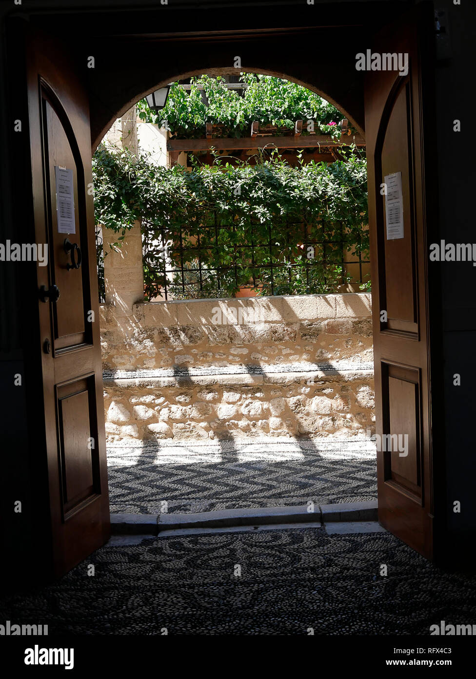 Synagogue Rhodes The kahal shalom synagogue hi-res stock photography and images - Alamy