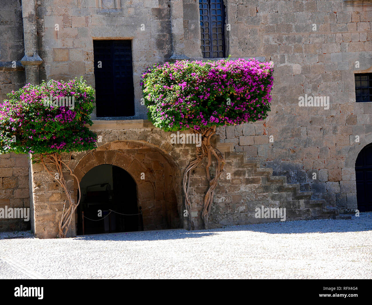 Rhodes Old Town resembles a medieval time capsule behind a double ring ...