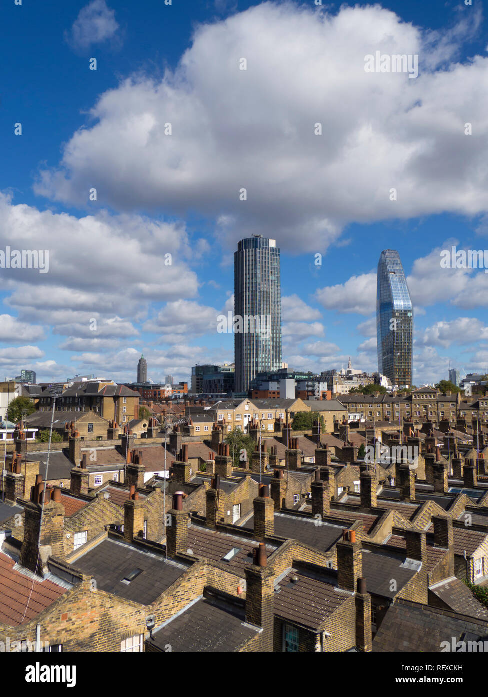 UK, England, London, rooftops Stock Photo Alamy