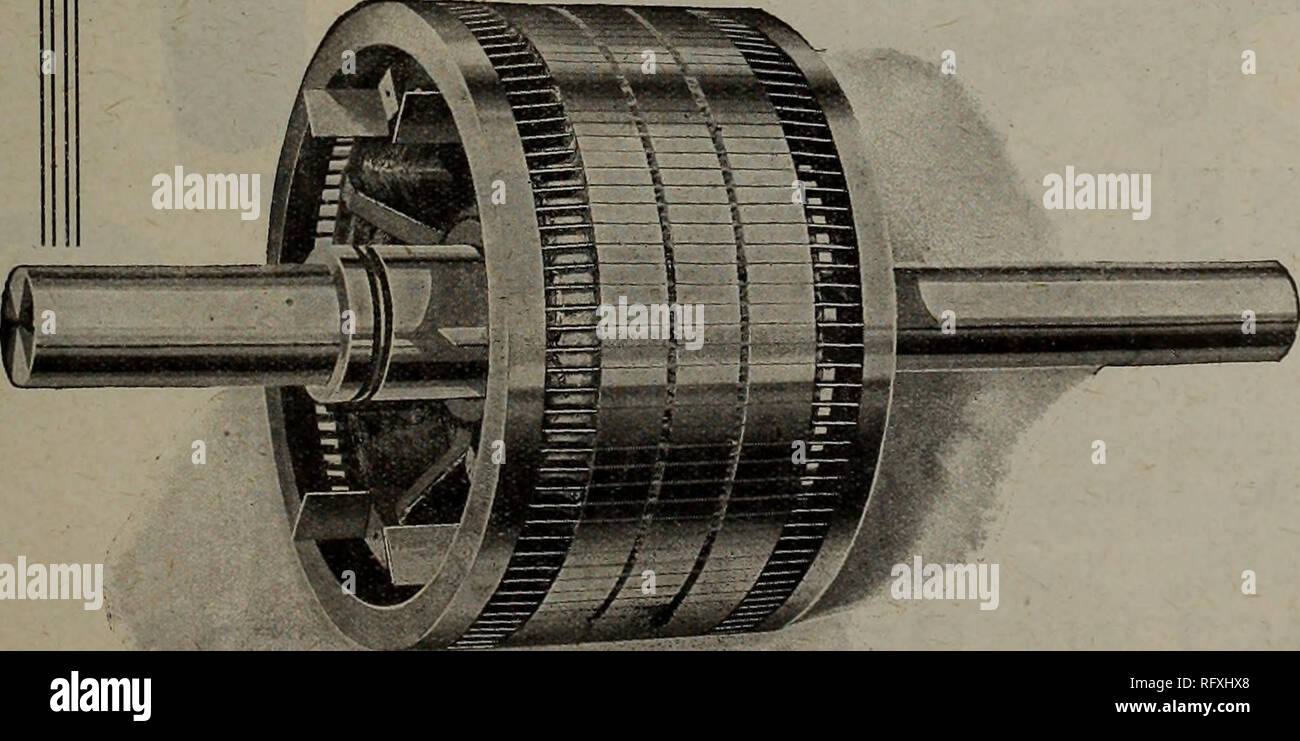 Soldered Rotor Induction motor squirrel cage rotor hi-res stock photography and images ...