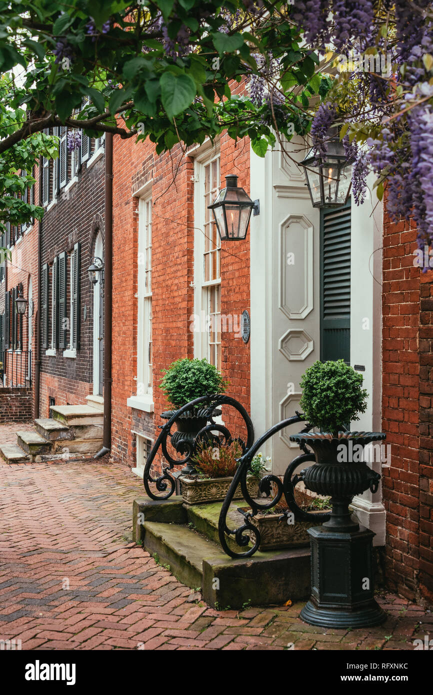 Old town alexandria row houses hires stock photography and images Alamy