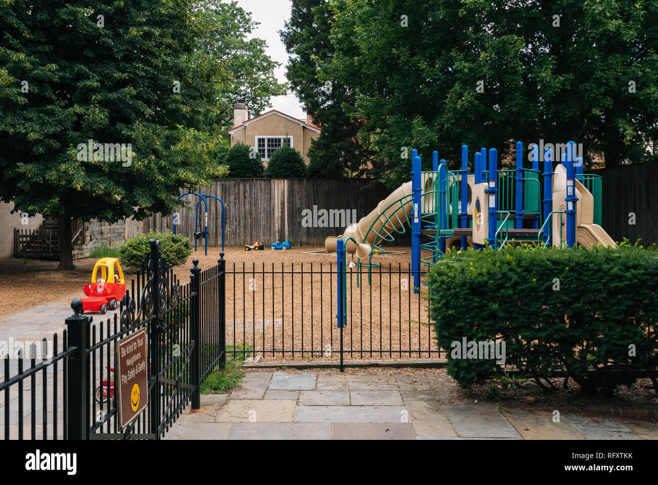 The Armory Tot Lot, in Alexandria, Virginia Stock Photo Alamy