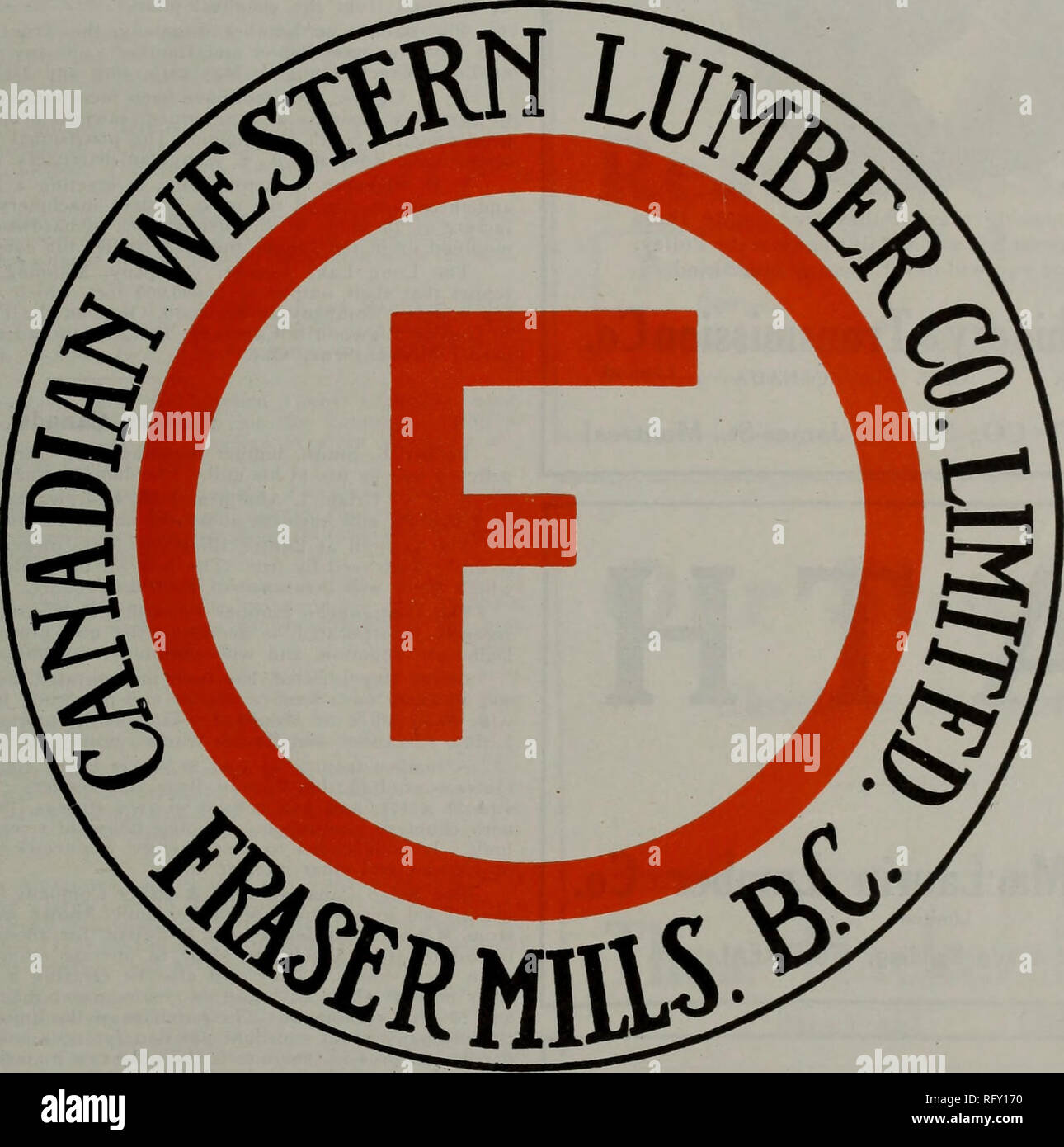 . Canadian forest industries January-June 1913. Lumbering; Forests and forestry; Forest products; Wood-pulp industry; Wood-using industries. CANADA LUMBERMAN AND WOODWORKER 55 Fir Lumber and Timber Manufactured from the Finest Standing Timber in British Columbia, in Canada's Largest Sawmill Railroad and Structural Timber, Flooring, Ceiling, Cross Arms and Interior Finish PROMPT SHIPMENT F I R C R O S s A R M S. E. G. F 1 R F L O O R I N G Capacity 750,000 ft. daily We Dress Timber up to 24 x 36 Mail or Wire your Inquiries to nearest Branch Sales Office— TORONTO 70 King Street East WINNIPEG, MA Stock Photo