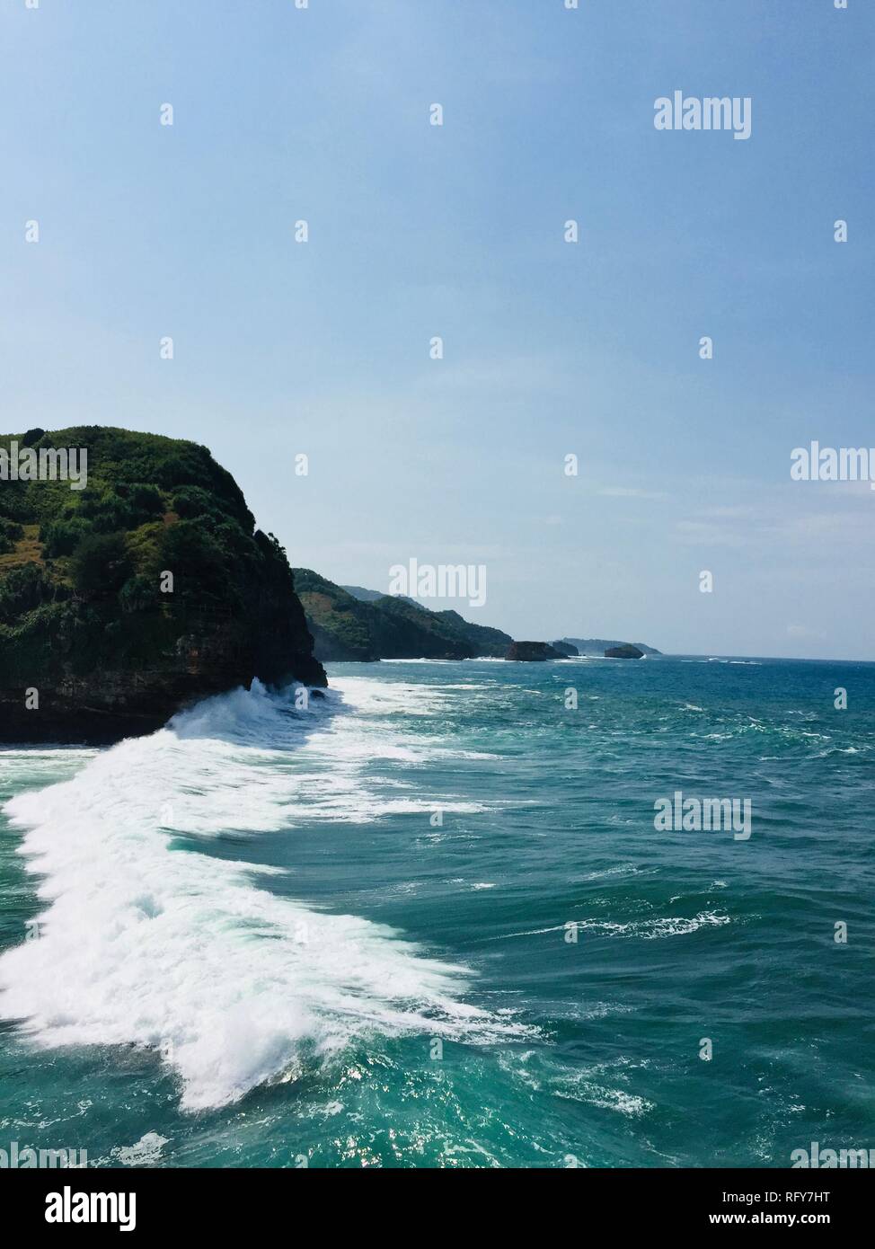 Pantai Timang Indonesia Stock Photo