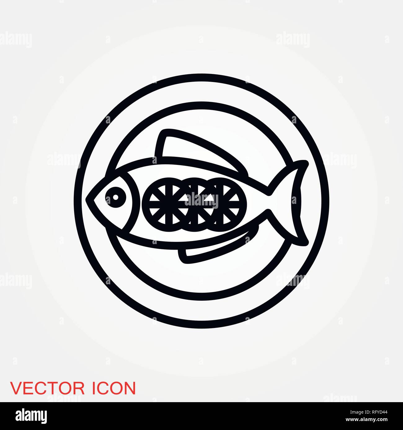 Food icon logo, illustration, vector sign symbol for design Stock ...