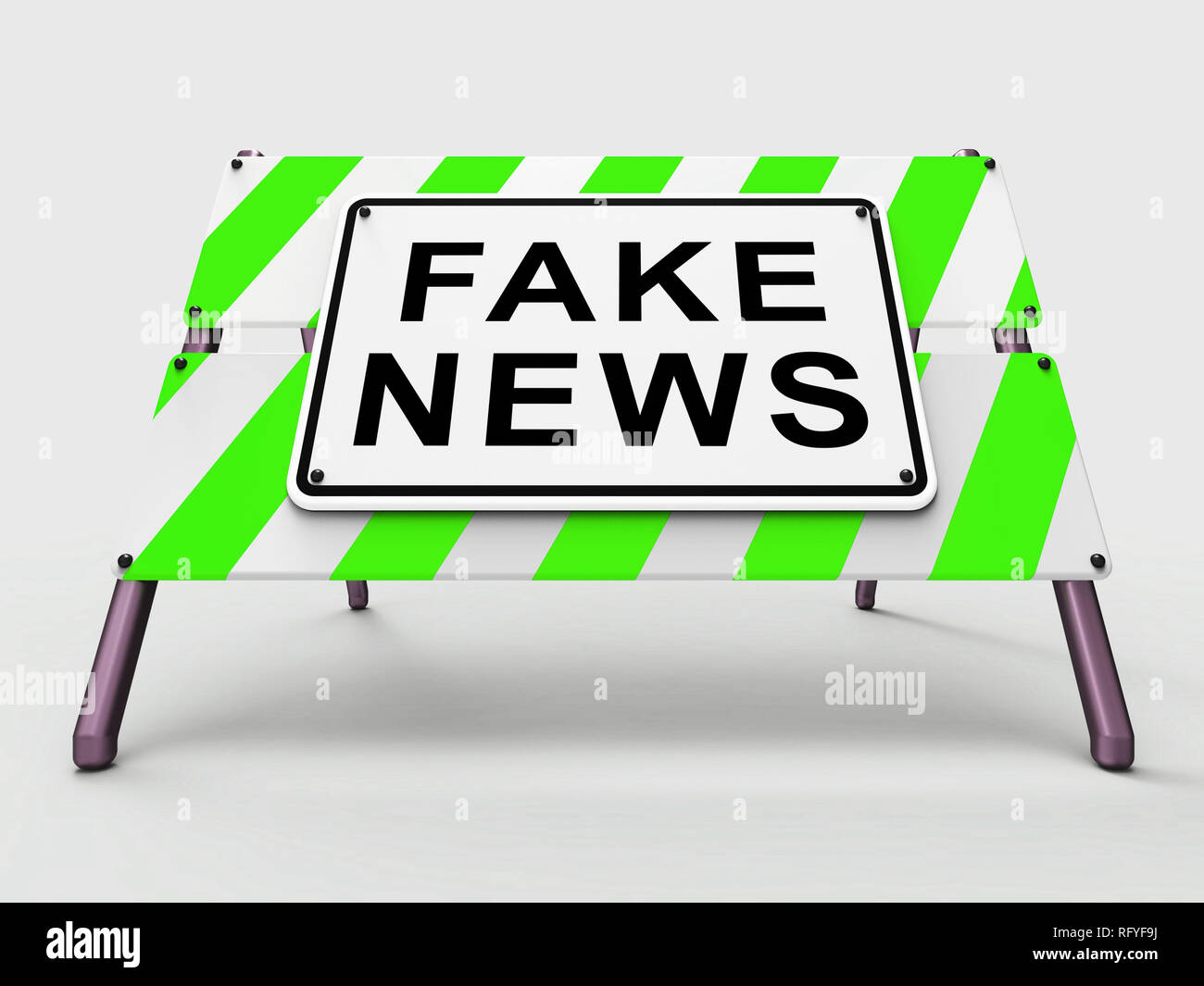 Fake News Icon Sign Means Misinformation Or Disinformation. Online Hoax ...
