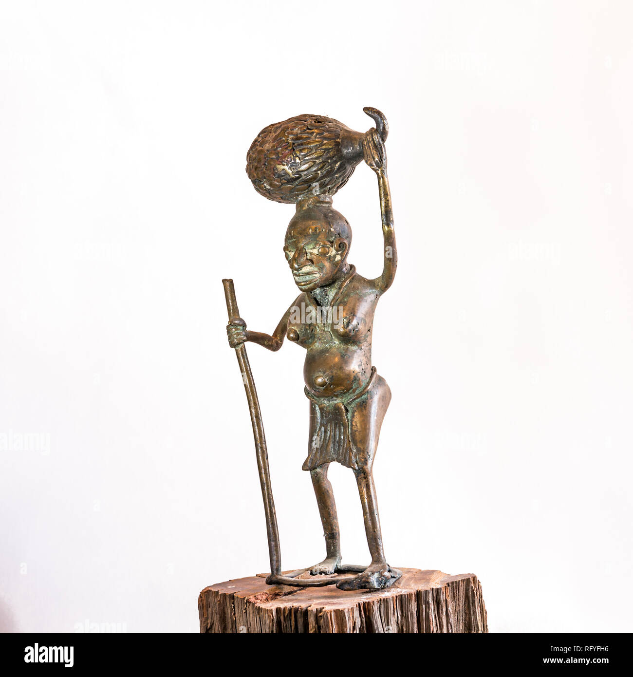 Ethnic sculpture african handicraft hi-res stock photography and images ...