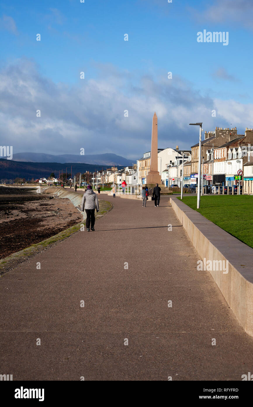 West Clyde Street, Helensburgh, Argyll, Scotland Stock Photo Alamy
