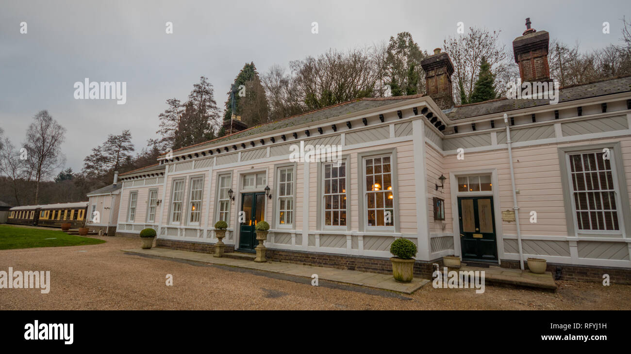The Old Railway Station near Petworth, West Sussex, UK Stock Photo Alamy