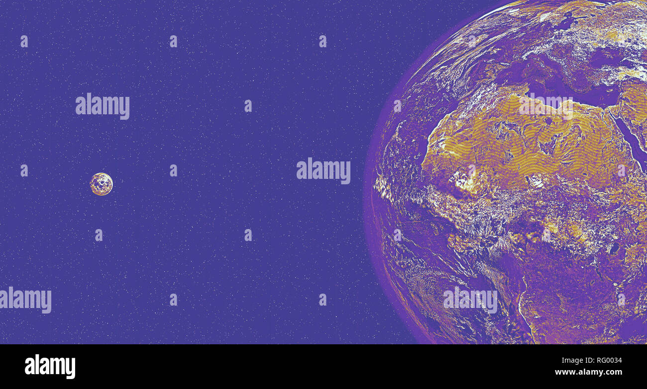 Satellite earth world map hi-res stock photography and images - Alamy
