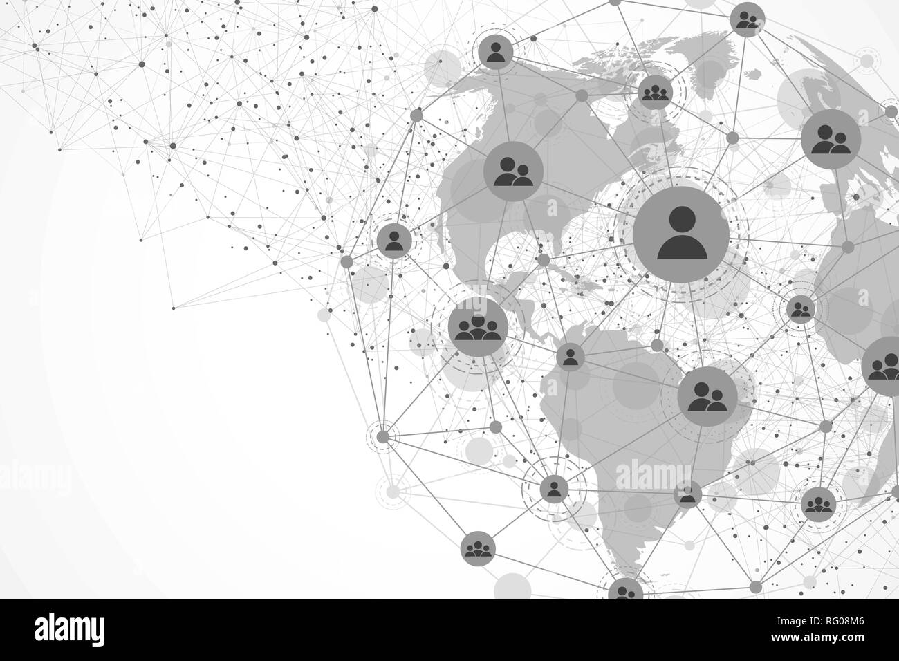 Cloud network icon global Black and White Stock Photos & Images - Alamy