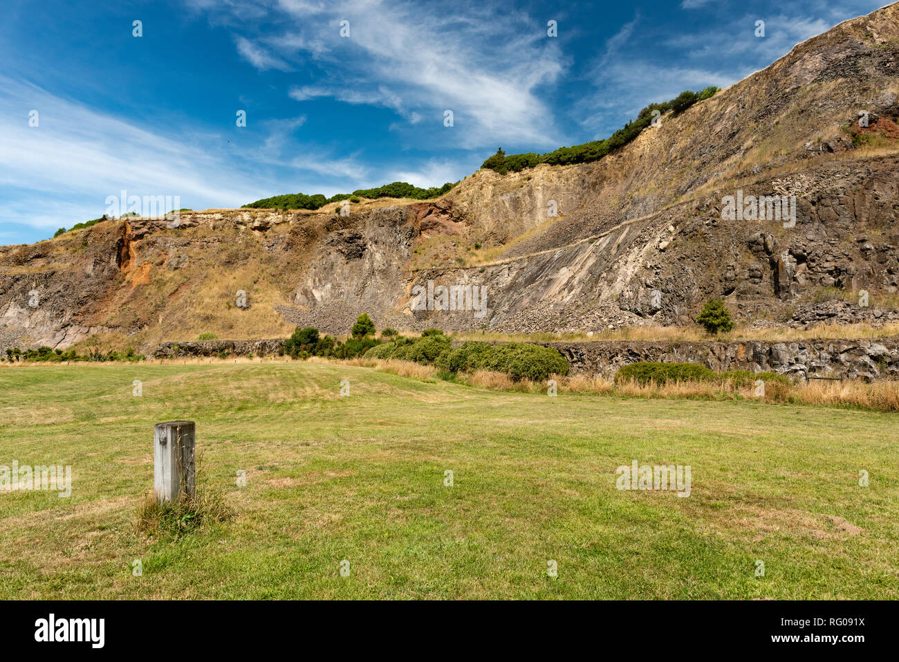 Halswell Quarry Park, a 60 hectare park, on the fringe of Christchurch