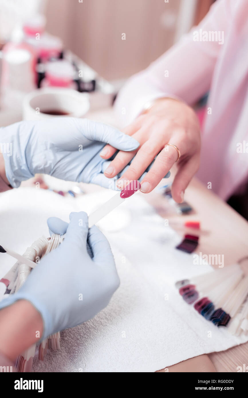 Nail master hires stock photography and images Alamy