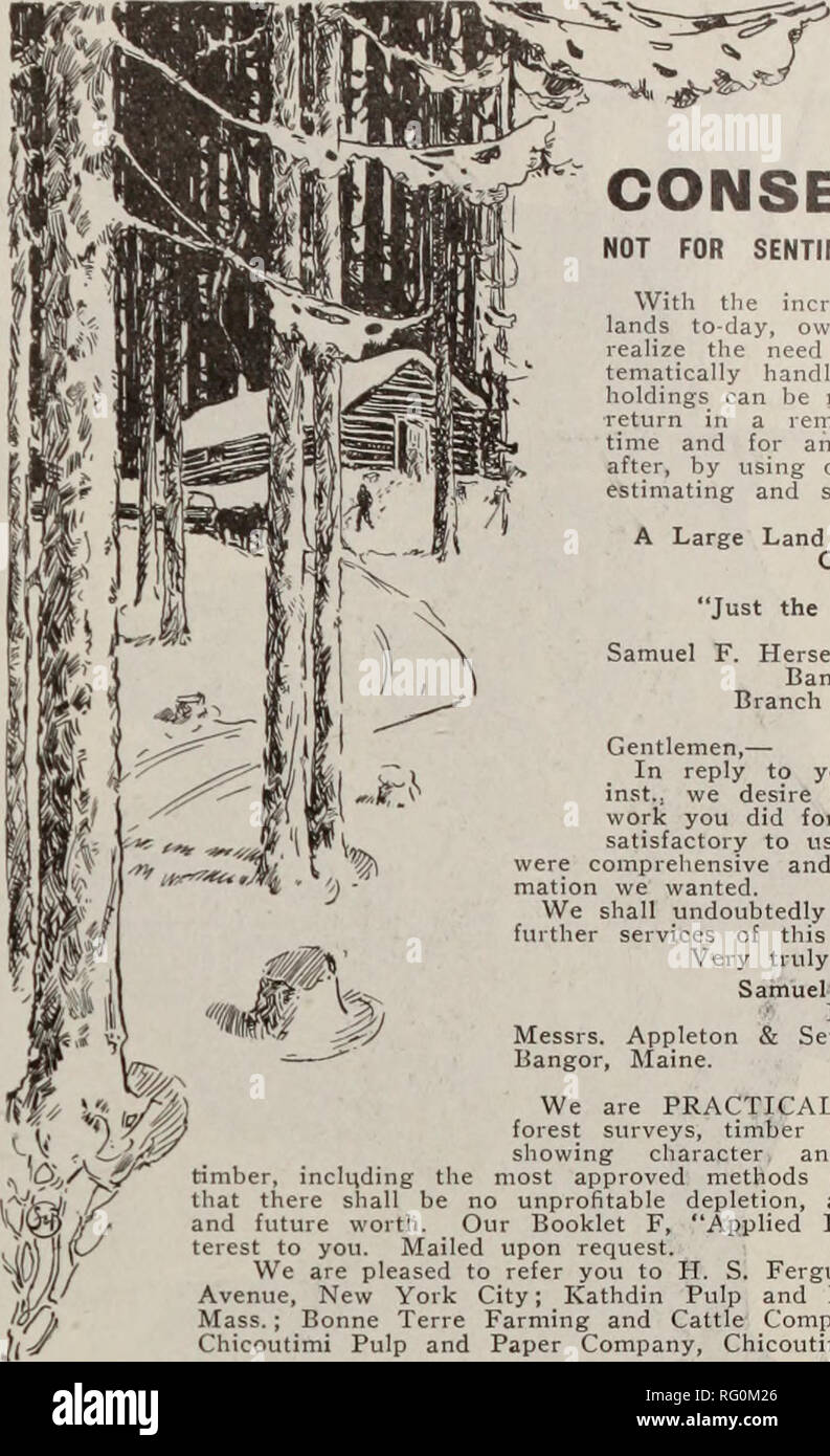 Canadian Forest Industries January June 1912 Lumbering Forests