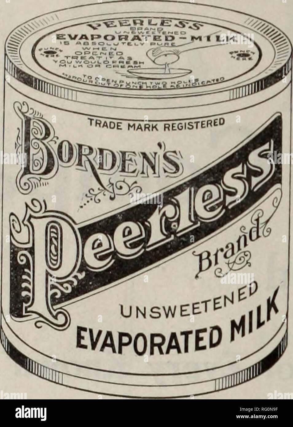 Borden evaporated milk hires stock photography and images Alamy