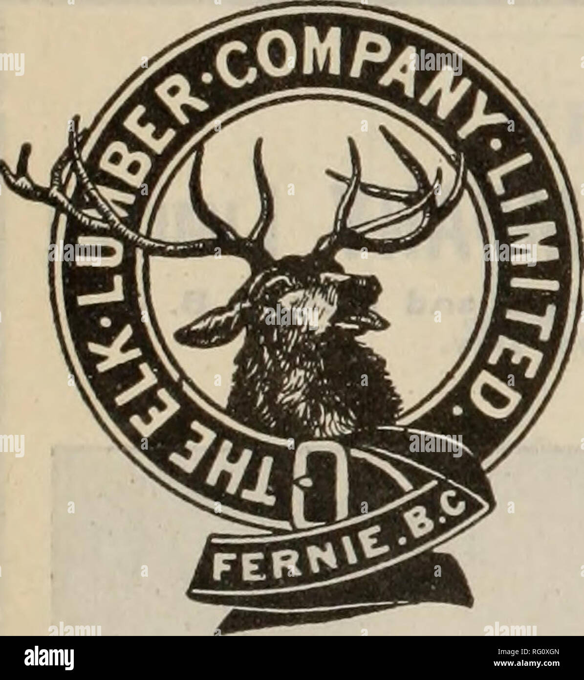 . Canadian forest industries 1907. Lumbering; Forests and forestry; Forest products; Wood-pulp industry; Wood-using industries. The North Star Lumber Company MANUFACTURES OK Pine, Fir end L^rch Lumber and Finishing RESAWN BOARDS A SPECIALTY. Elko, B. C. gtn 111111111111 11,1111111 1 1111111111 MMinwl iniiniiiiiiiiiiiiniii inuiiiiiniiiiii â niiitiiiiimiit mi mm hmmmhwh iminiinimi iiiiiiiiiiiiiiiinmimiii mm mmit^ | The Fernie Lvimber Co., Limited  | MANUFACTURERS OF AND DEALERS IN ALL KINDS OF FÂ©miÂ©, B. C. 1 FIR, CEDAR, SPR.UCE a,nd LARCH ROUGH AND DRLSSED LUMBER. DIMENSION AND BRIDGE TIMBER Stock Photo