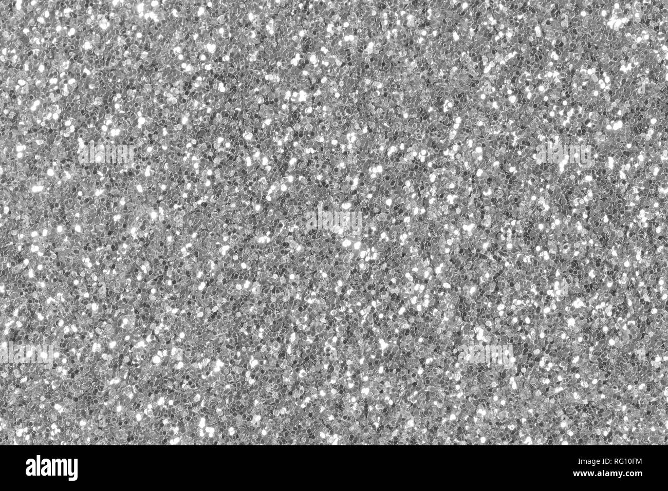 Silver glitter sparkle. Background for your design, unique project Stock  Photo - Alamy