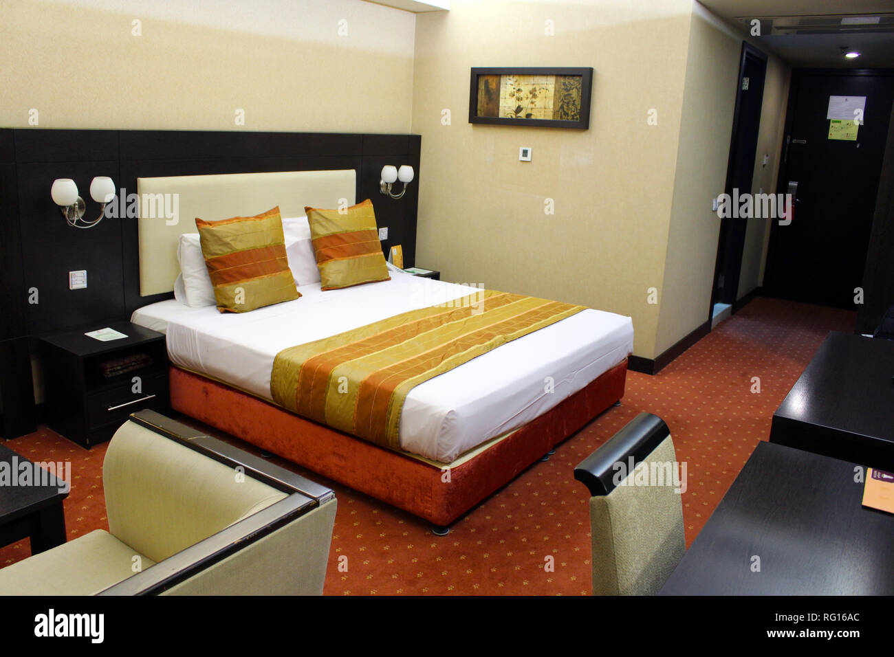 A room of the Parsian Evin Hotel, Tehran, Iran Stock Photo - Alamy