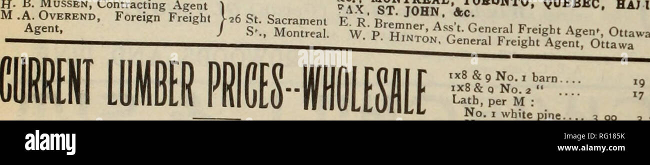 Canadian Forest Industries 1902 1904 Lumbering Forests And