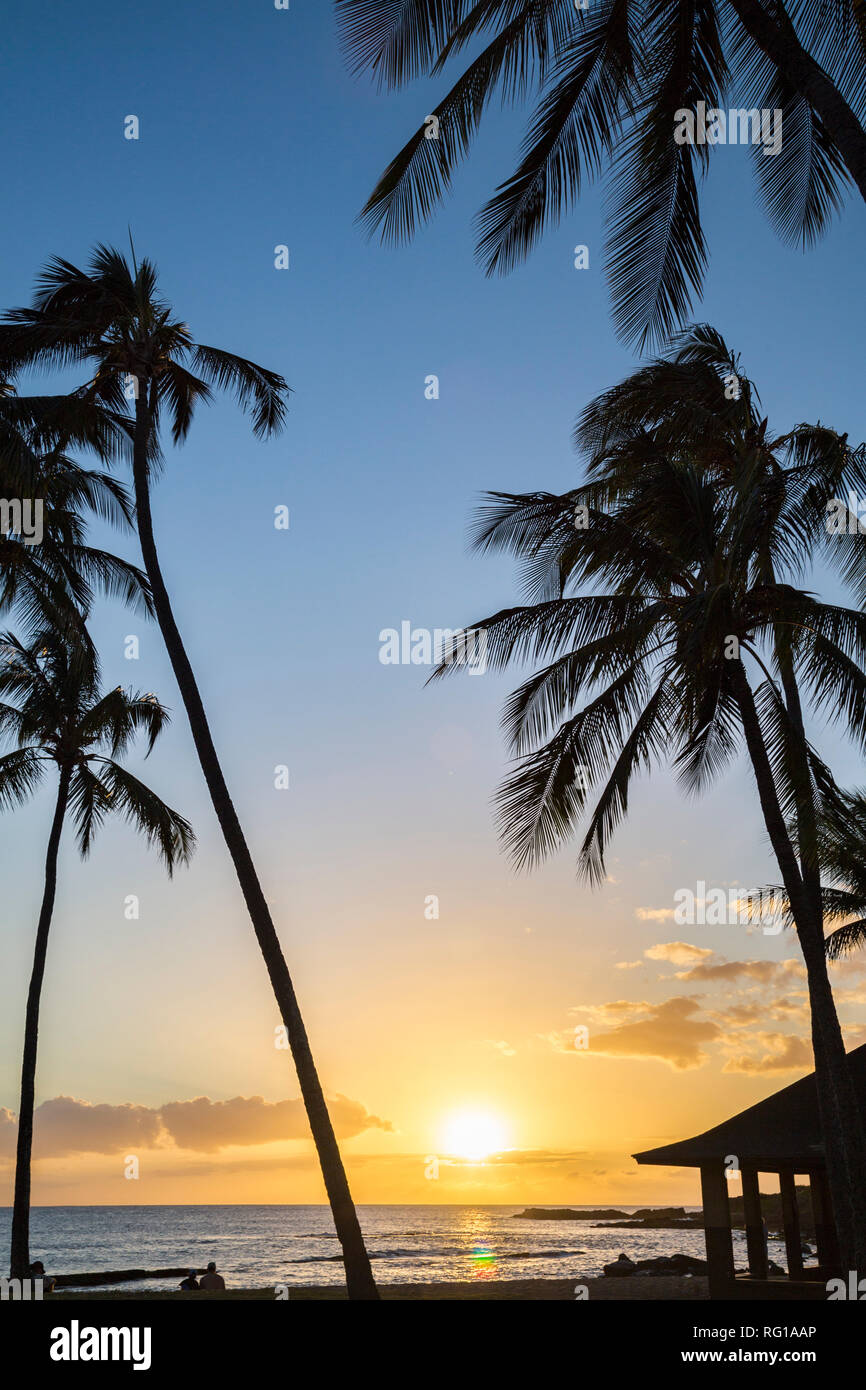 Kauai sunset hires stock photography and images Alamy