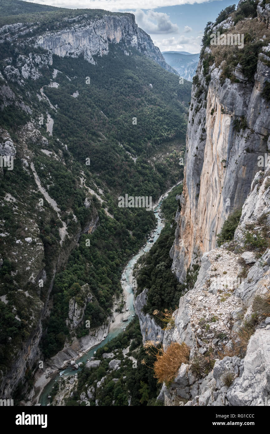 The Gorge du Verdon, Haute Provence, France Stock Photo - Alamy