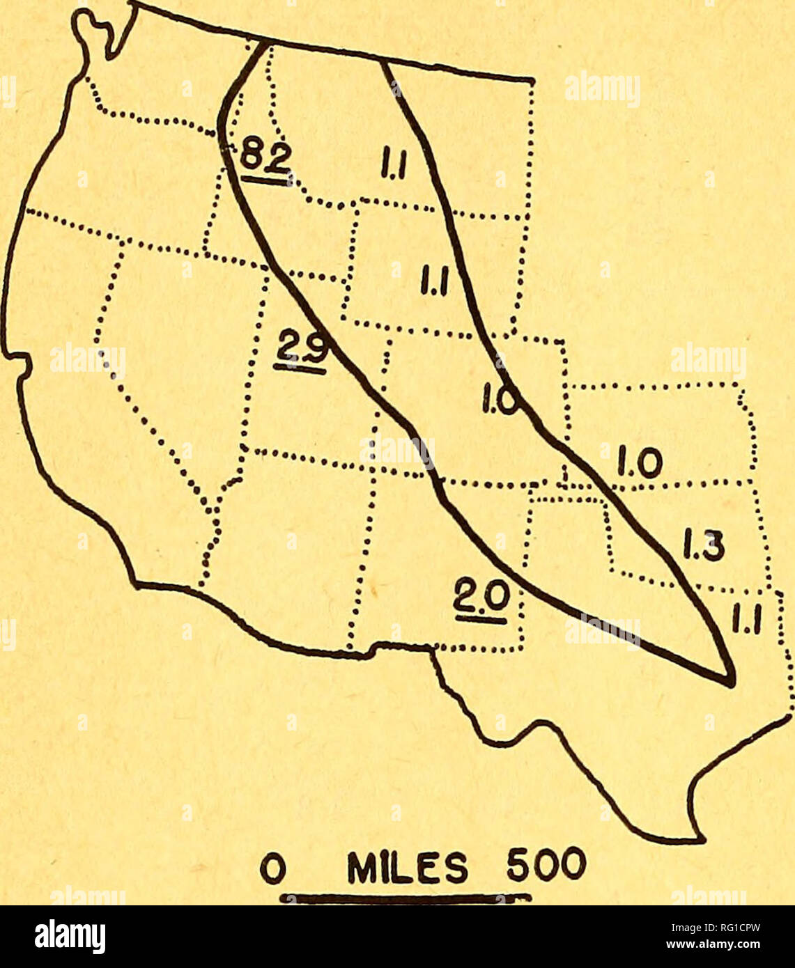 . The Canadian field-naturalist. 168 The Canadian Field-Naturalist [Vol. 64. Table 3. SUMMER FLOCK COUNTS OF BIRDS BY SPECIES Fig. 2b. Southern part of area trovelled ond averages by sections. Underlined figures are return-trip overages. gration movement. On August 1, I saw six Yellow-shafted Flickers in a flock; previous- ly the birds had been in singles or pairs and rarely three or four. Bohemian Waxwings were noted in singles and pairs until July 17 when I counted forty-five in a flock. The first definite flocking tendency and mi- gratory movement of the Nighthawk oc- curred together on Aug Stock Photo