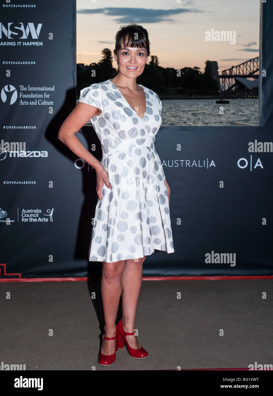 OIC - ENTSIMAGES.COM -  Yumi Tasma Stynes at the  opening night of Handa Opera's Turandot  on March the  24th  , 2016 in Sydney, Australia Photo Rhiannon Hopley  Ents Images/OIC 0203 174 1069 Stock Photo