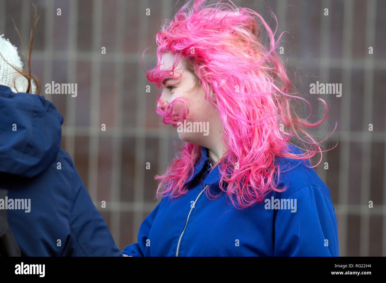 Blue Rinse Hair High Resolution Stock Photography And Images Alamy