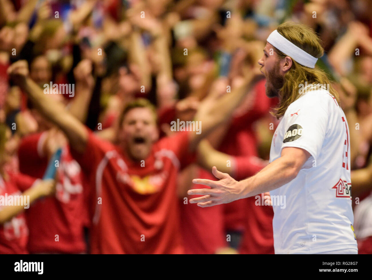 Herning, Denmark. 27th Jan, 2019. Handball WM, final round, final