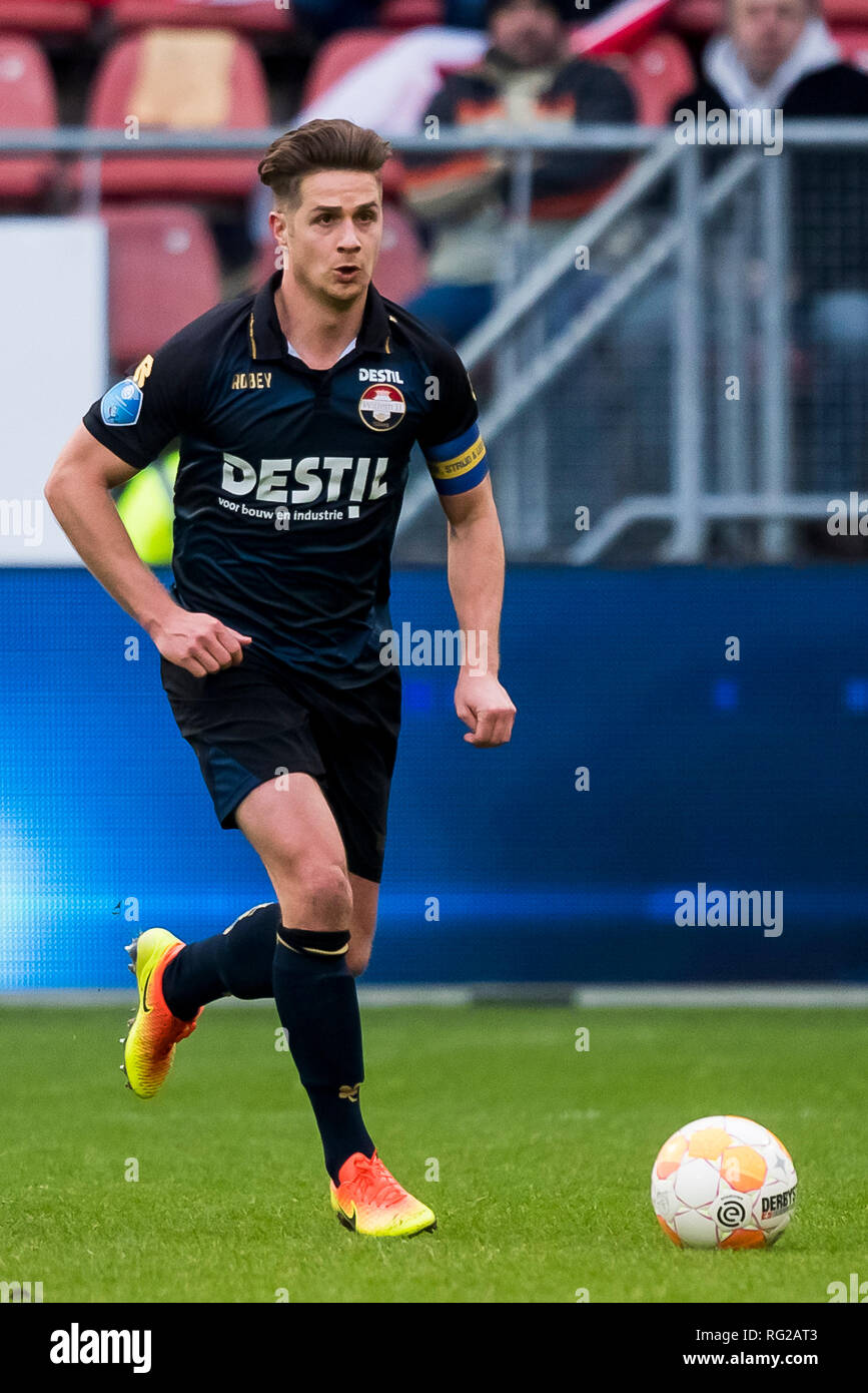 Utrecht Fc Utrecht Willem Ii 0 1 27 01 2019 Football Dutch Eredivisie Season 2018 2019 Stadium De Galgenwaard Willem Ii Player Jordens Peters Stock Photo Alamy