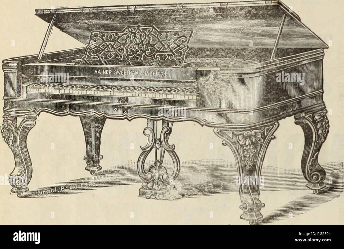 Piano with air pump sale