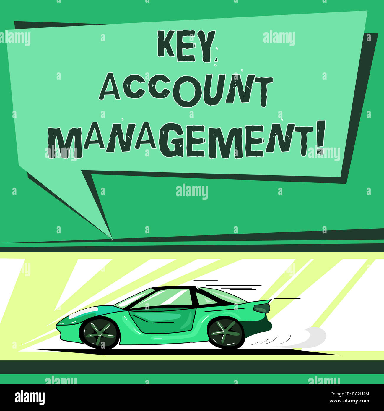 Text sign showing Key Account Management. Conceptual photo Selling ...