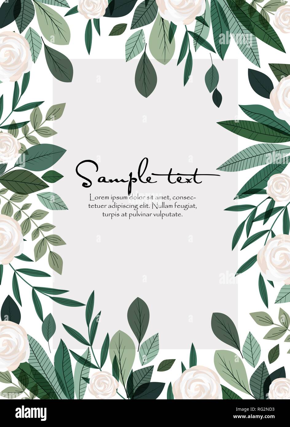 Natural background with leaves Stock Vector Image & Art - Alamy