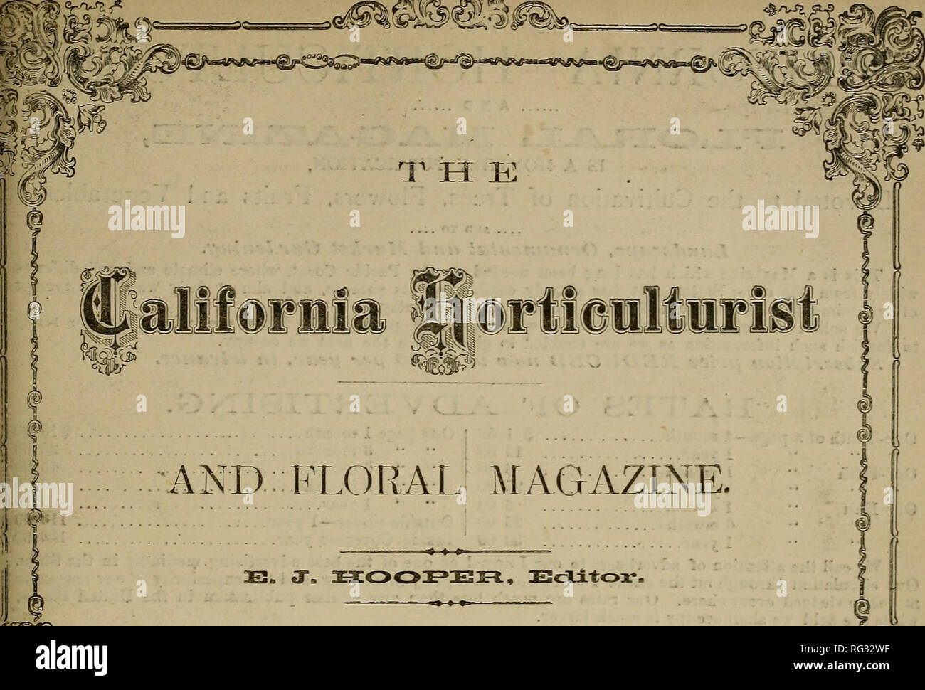 . The California horticulturist and floral magazine. Fruit-culture; Gardening. Vol. VIII. JULY, 1878.. TABLE OF CONTENTS. Original Articles. page Garden Notes for July Charles H. Shinn. 19? General Management of Aquatic Plants By Florist. 198 Landscape Gardening By Horticulturist. 19D The Fruit Mark, t 201 Thinning and Digging By W. C. L. Drew. 203 California Dicentra By W. C. L. Drew. 204 Rod and Gun. La Belle Eiviere &quot; 205 Scenery near Singapore 2C8 206 Twilight in the Tropics 207 207 Pike Fishing in the East 213 The Ohio Biver, or The Ponds Suitable for Black Bass Life in Greenland Sel Stock Photo