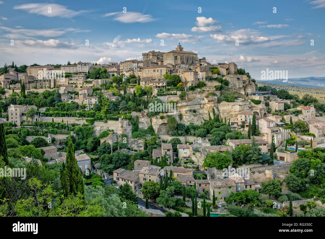 Gordes A Idyllic Village In Provence Gordes Is One Of The Most Beautiful Villages In France Provence Luberon Vaucluse France Stock Photo Alamy