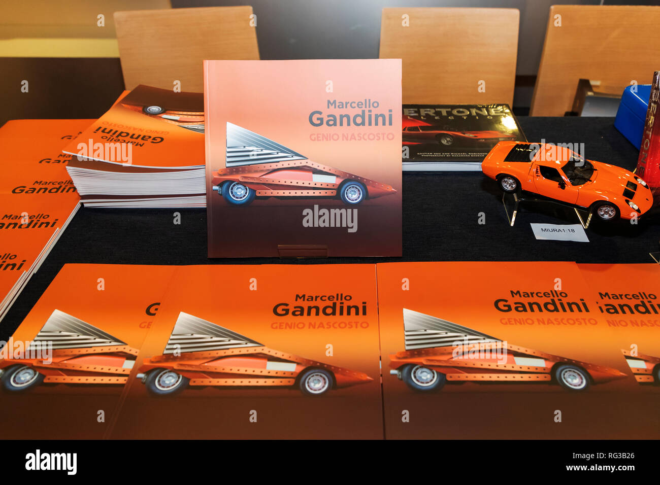 Turin. Exhibition at the National Car Museum , devoted to the car