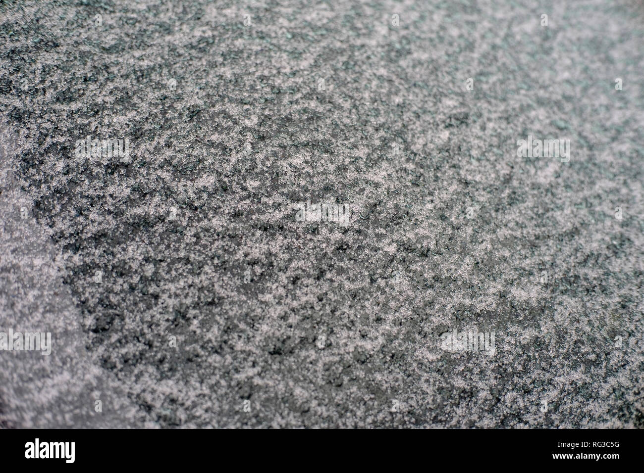 Ice pattern on window seamless background Stock Photo