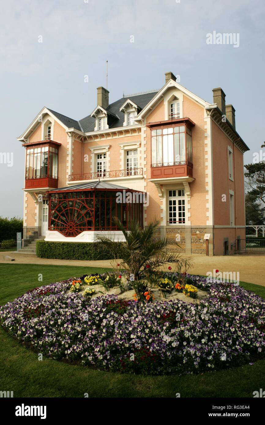FRA, France, Normandy, Grandville: Garden and museum of the house of Christian  Dior Stock Photo - Alamy