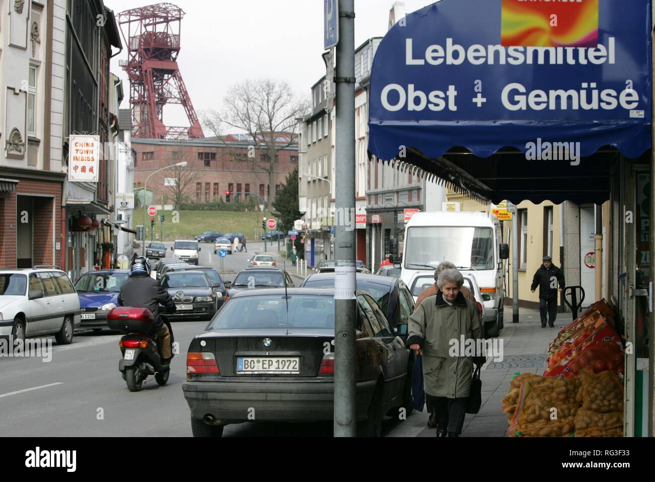 DEU, Germany, Essen : Katernberg, poorest city district in western germany.  Lowest household income in the City of Essen Stock Photo - Alamy