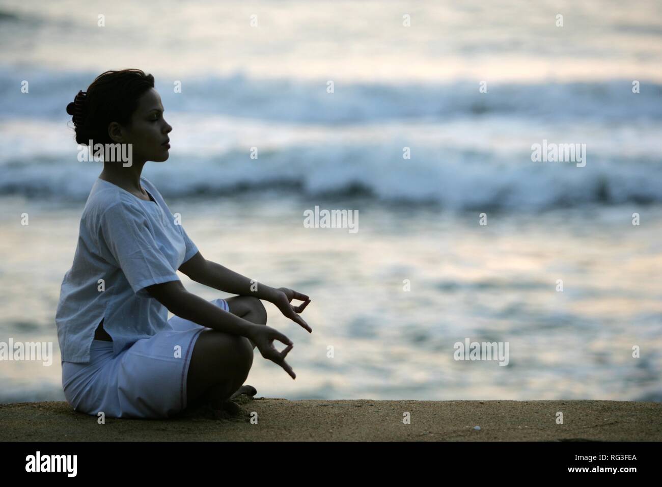 LKA, Sri Lanka Siddhalepa Ayurveda Resort , Meditation, Yoga, at the