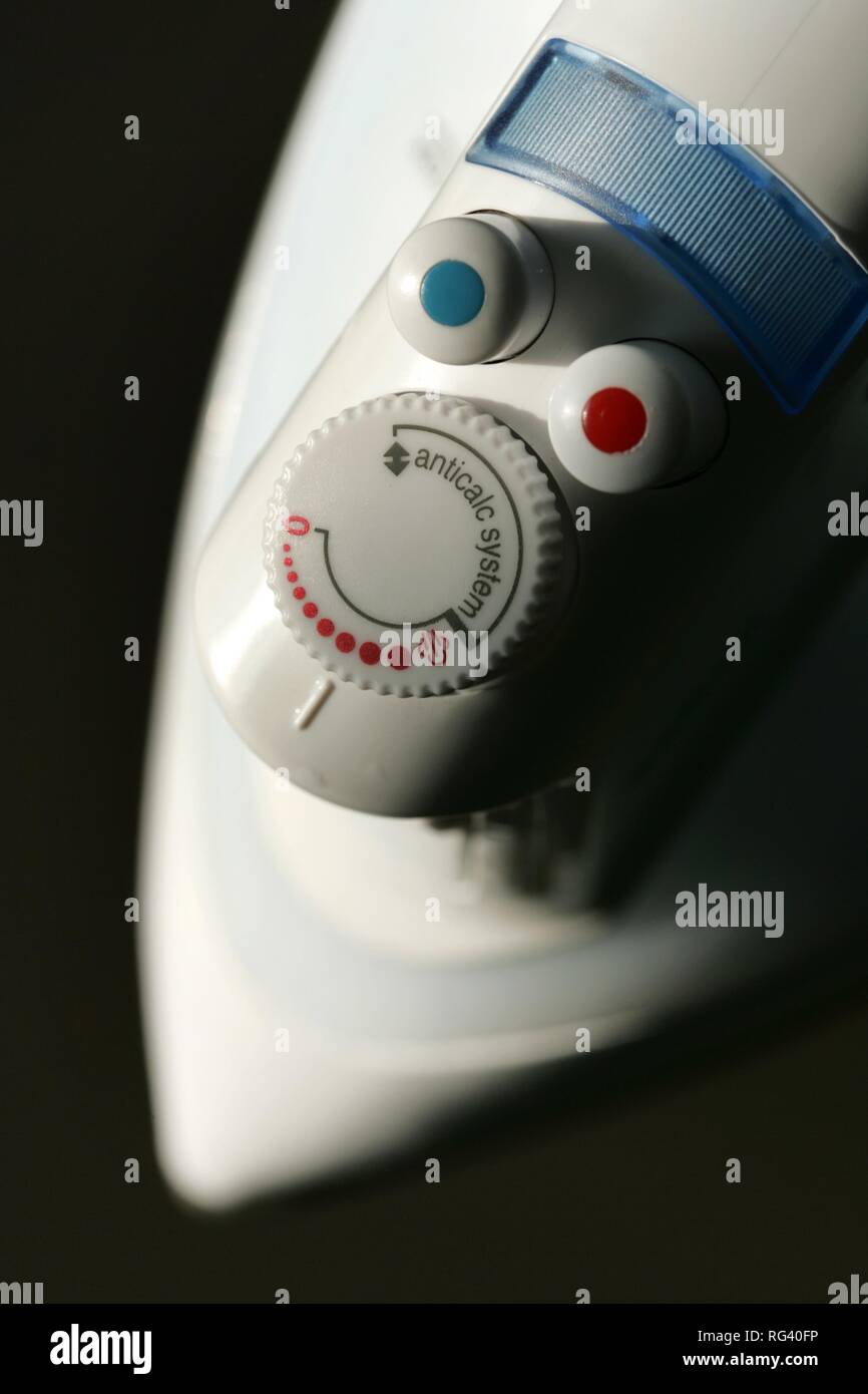 DEU, Germany : Steam iron. Stock Photo