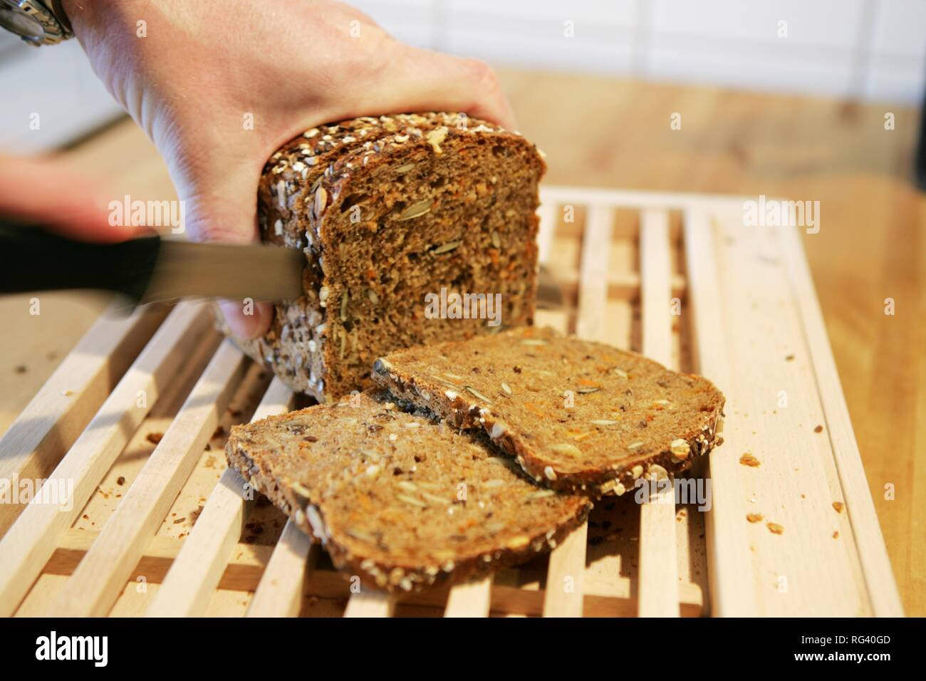 DEU, Germany : wholemeal bread Stock Photo