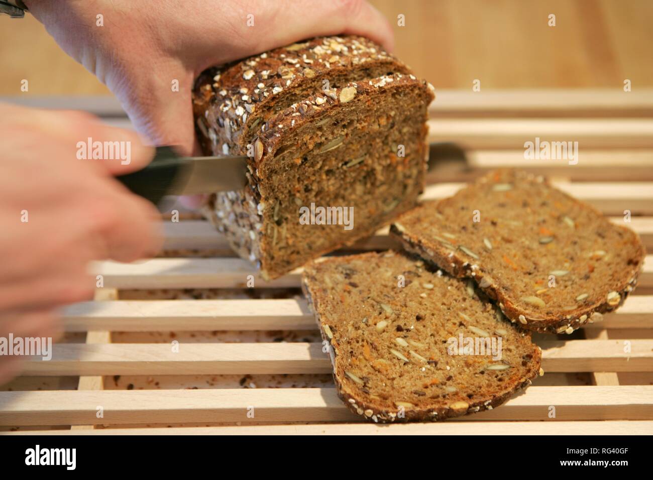 DEU, Germany : wholemeal bread Stock Photo