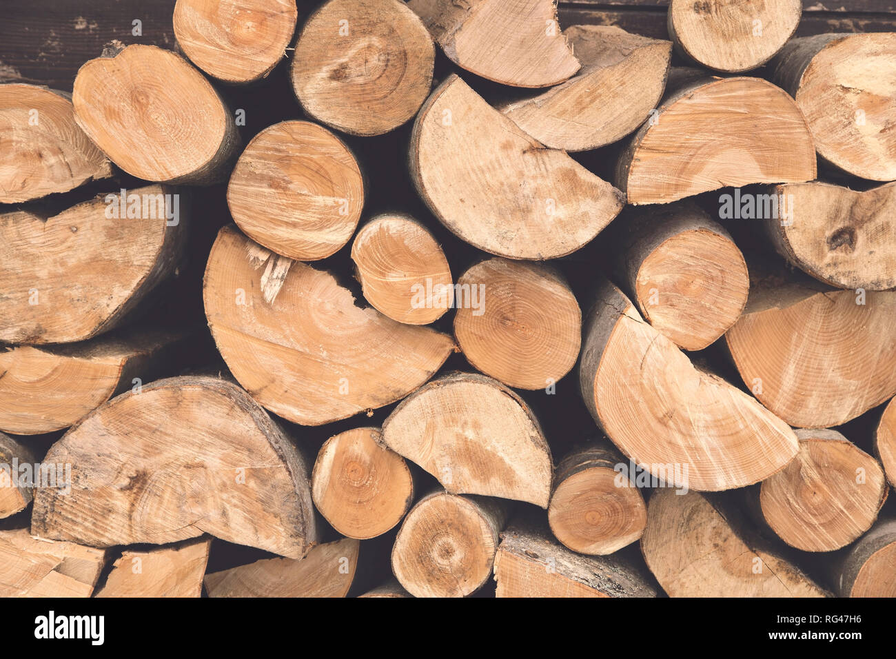 Log Store Close Up Stock Photos Log Store Close Up Stock Images