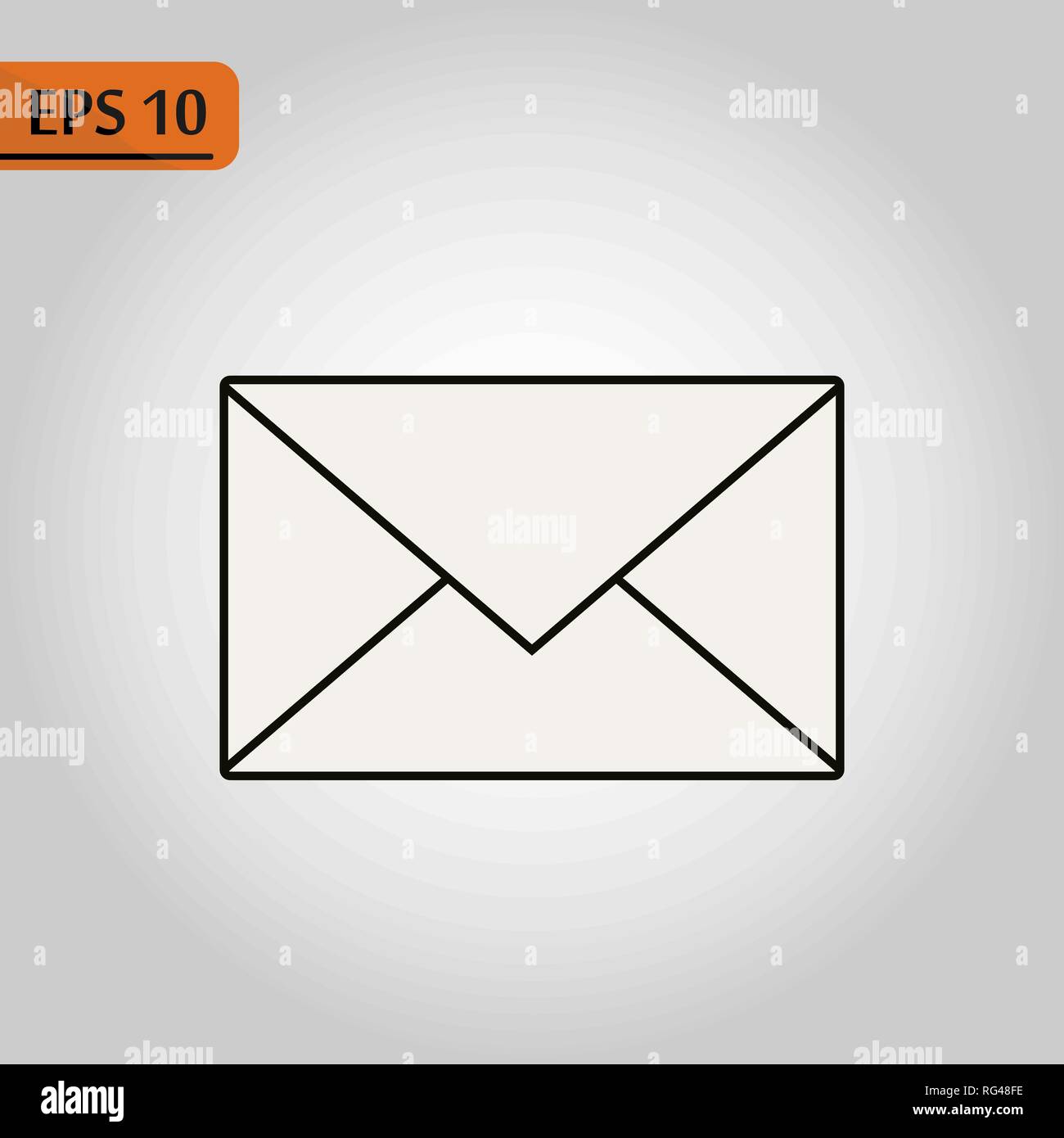 Mail Icon Envelope Sign Vector Illustration Email Icon Letter Icon Transparent Background Eps10 Stock Vector Image Art Alamy